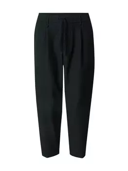 Обычные брюки в складку спереди BOSS T_Convert-Pleat, черный