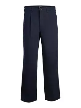 Обычные брюки в складку спереди JACK & JONES KARL HOWARD, ночной синий
