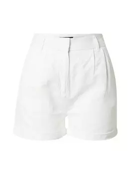 Обычные брюки в складку спереди Superdry STUDIOS LINEN, белый