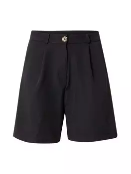 Обычные брюки в складку спереди Trendyol, черный