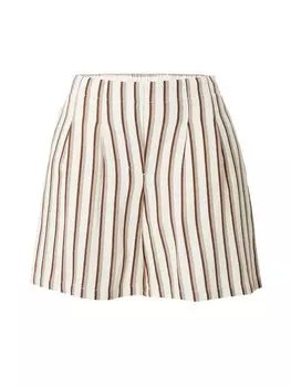 Обычные брюки в складку спереди VERO MODA JESMILO, бежевый