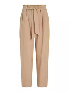 Обычные брюки в складку спереди VILA KAYA, песочный
