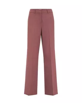Обычные брюки в складку WE Fashion, розовый