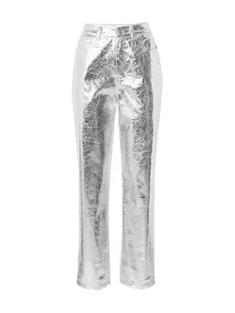 Обычные брюки Warehouse, серебряный