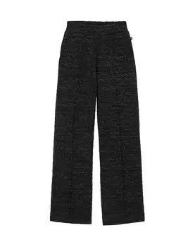 Обычные брюки WE Fashion, черный