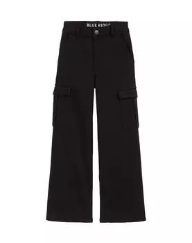 Обычные брюки WE Fashion, черный