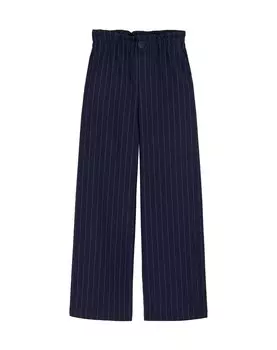 Обычные брюки WE Fashion, темно-синий