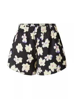 Обычные брюки WEEKDAY Katie, черный