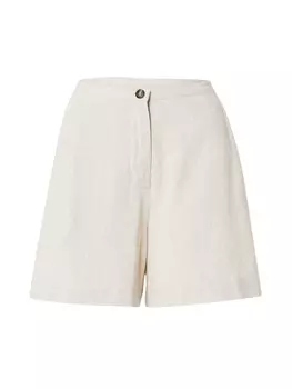 Обычные брюки WEEKDAY, шерсть белая