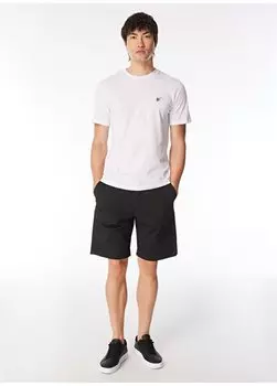 Обычные черные мужские шорты 24EU1M0D011P113_Тканые брюки до колена ce Play, черный