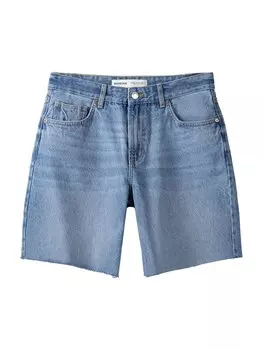 Обычные джинсы Bershka, синий деним