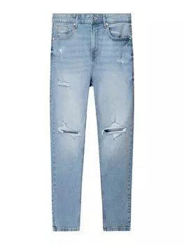 Обычные джинсы Bershka, синий деним