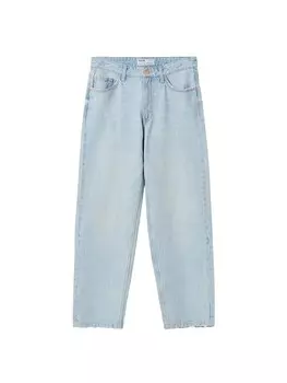 Обычные джинсы Bershka, светло-синий