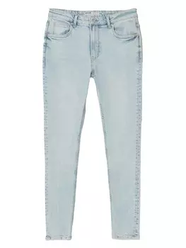 Обычные джинсы Bershka, светло-синий
