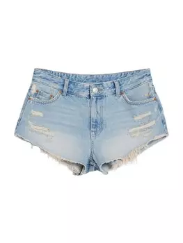 Обычные джинсы Bershka, светло-синий