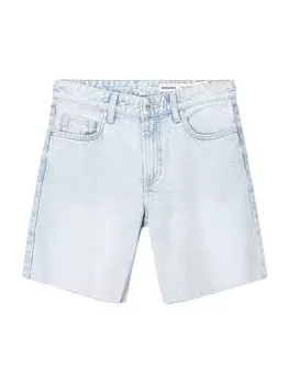 Обычные джинсы Bershka, светло-синий