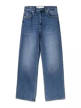 Обычные джинсы Bershka, темно-синий