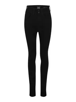 Обычные джинсы GUESS, черный деним