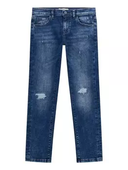 Обычные джинсы GUESS, синий деним