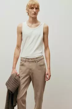 Обычные джинсы H&M, бежевый