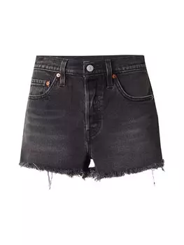 Обычные джинсы LEVI'S 501, черный деним