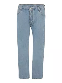 Обычные джинсы Levi's Big & Tall 501, синий деним