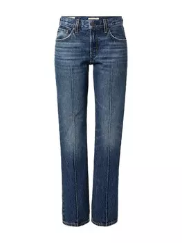 Обычные джинсы LEVI'S MIDDY STRAIGHT W/PINTUCK DARK INDIGO - W, темно-синий