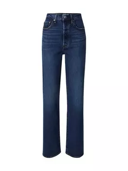 Обычные джинсы LEVI'S RIBCAGE, индиго