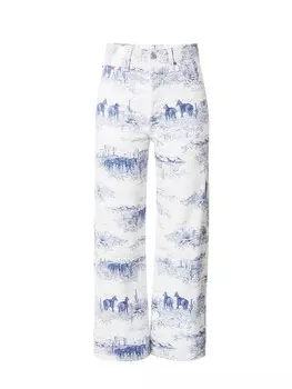 Обычные джинсы LEVIS RIBCAGE, белый
