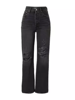 Обычные джинсы LEVIS RIBCAGE, черный