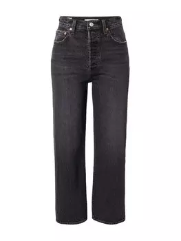 Обычные джинсы LEVIS RIBCAGE NO BACK POCKET DARK INDIGO - WOR, ночной синий
