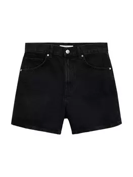 Обычные джинсы MANGO ZOE, черный деним