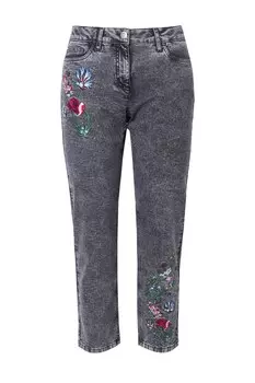 Обычные джинсы MIAMODA, антрацит