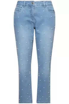 Обычные джинсы MIAMODA, светло-синий