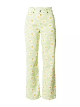 Обычные джинсы Monki, светло-зеленый