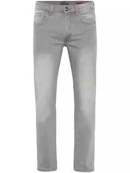 Обычные джинсы Oklahoma Jeans, серый деним