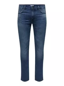 Обычные джинсы Only & Sons, темно-синий