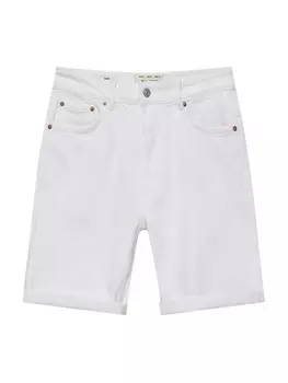 Обычные джинсы Pull&Bear, белый