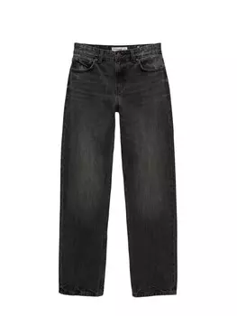 Обычные джинсы Pull&Bear, черный
