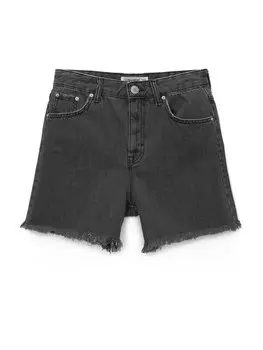 Обычные джинсы Pull&Bear, черный деним