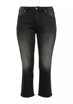 Обычные джинсы QS, черный деним