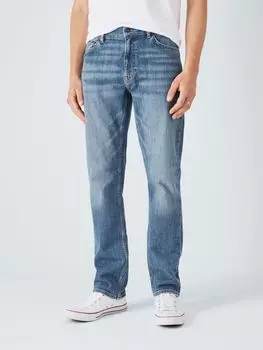 Обычные джинсы с поясом GANT, средний синий