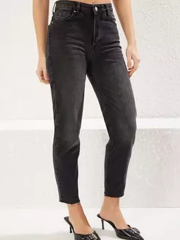 Обычные джинсы Trendyol, черный