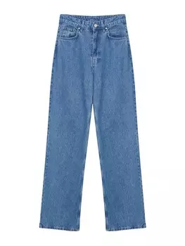 Обычные джинсы Trendyol, синий деним