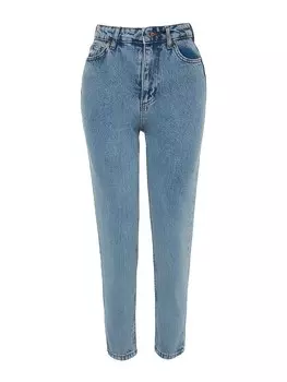 Обычные джинсы Trendyol, синий деним