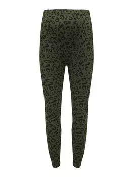 Обычные леггинсы Only Maternity, зеленый