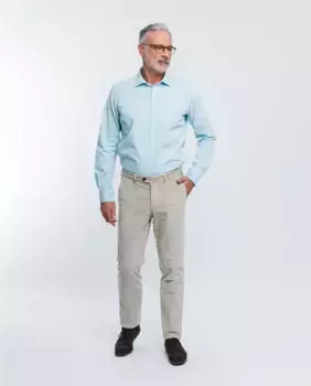 Обычные мужские брюки чинос светло-бежевого цвета Wickett Jones, бежевый