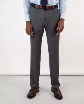 Обычные мужские костюмные брюки Bird's Eye El Ganso, темно-серый