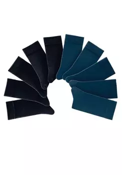 Обычные носки H.I.S, голубовато-черный