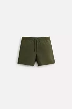 Обычные плавки для плавания ZARA, хаки
